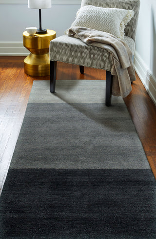 Bashian Contempo S176-ALM505 Blue Area Rug Runner Room Scene