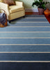 Bashian Contempo S176-ALM64 Blue Area Rug Room Scene Feature