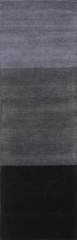 Bashian Contempo S176-ALM505 Charcoal Area Rug Runner