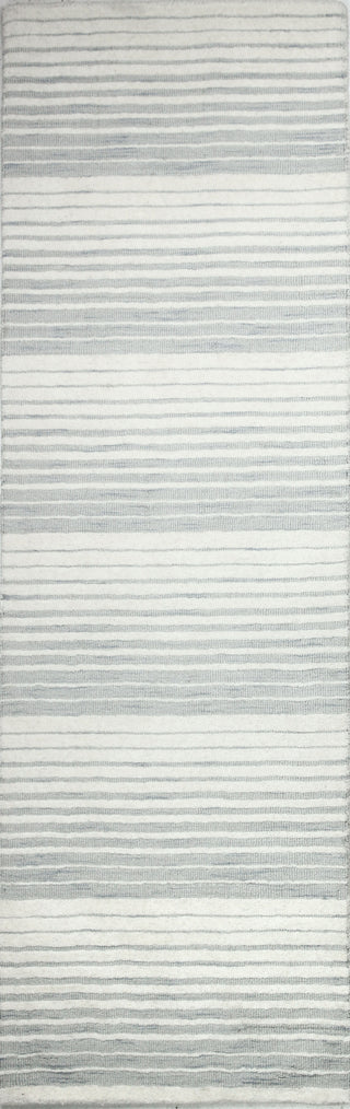 Bashian Contempo S176-ALM217 Ivory/Silver Area Rug