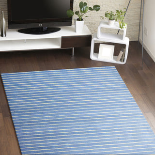 Bashian Contempo S176-ALM71 Light Blue Area Rug Room Scene Feature