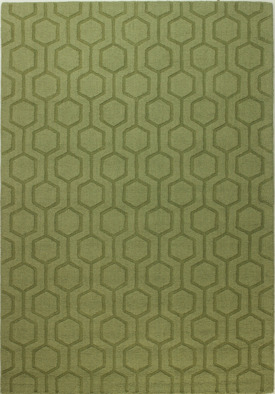 Bashian Soho S176-109 Light Green Area Rug main image