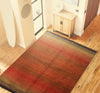 Bashian Contempo S176-ALM195 Red Area Rug Room Scene Feature