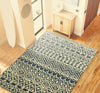 Bashian Chelsea S185-ST269 Azure Area Rug Room Scene Feature