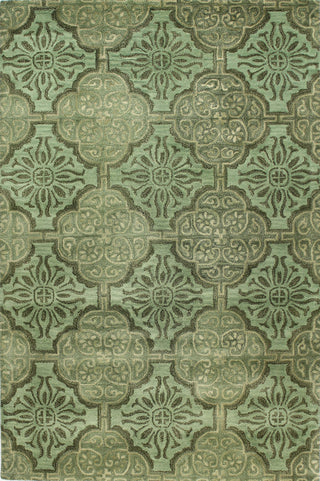 Bashian Chelsea S185-ST225 Green Area Rug main image