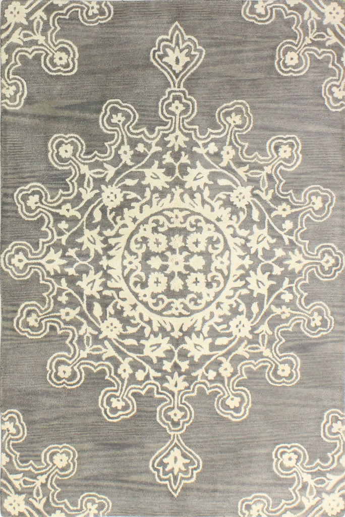 Bashian Chelsea S185-ST266 Grey Area Rug main image