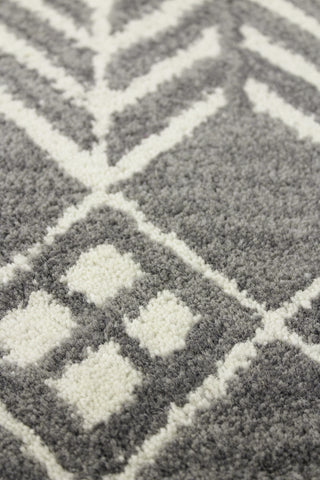 Bashian Chelsea S185-ST268 Grey Area Rug Close up