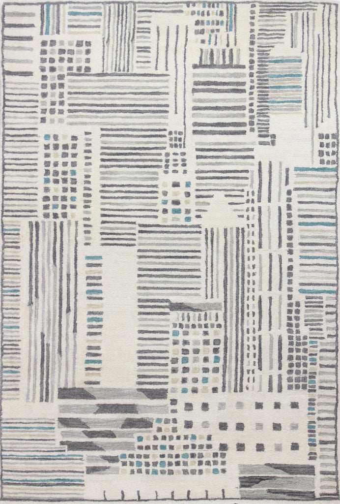 Bashian Chelsea S185-ST283 Ivory Area Rug