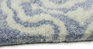 Bashian Chelsea S185-ST266 Light Blue Area Rug Edge