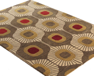 Bashian Chelsea S185-ST103 Mocha Area Rug Alternate Shot