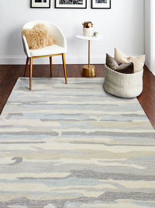 Bashian Norwalk S217-VW227 Ivory/Aqua Area Rug