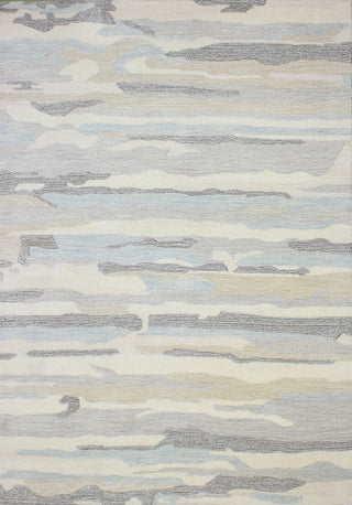 Bashian Norwalk S217-VW227 Ivory/Aqua Area Rug