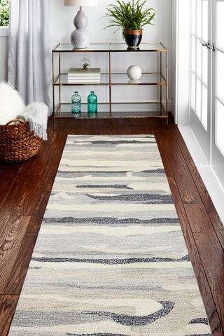 Bashian Norwalk S217-VW227 Ivory/Black Area Rug