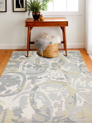 Bashian Norwalk S217-VW226 Ivory/Gold Area Rug