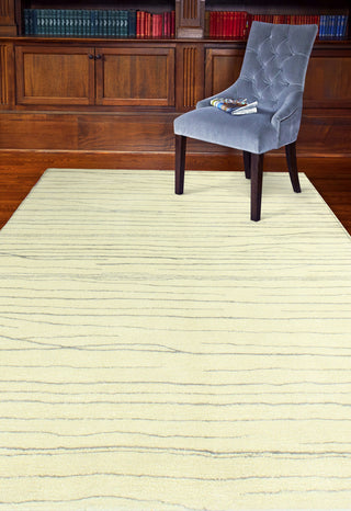 Bashian Norwalk S217-VW223 Ivory/Grey Area Rug Room Scene Feature