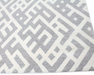 Bashian Norwalk S217-VW205 White/Taupe Area Rug Alternate Shot