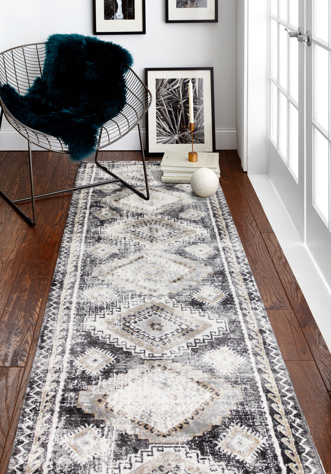 Bashian Sierra S231-SE1004 Charcoal Area Rug – Incredible Rugs and Decor