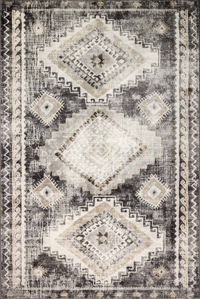 Bashian Sierra S231-SE1004 Charcoal Area Rug