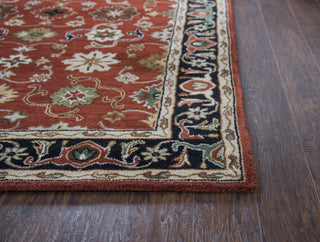Rizzy Stafford SA980A Red Area Rug 