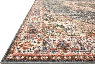 Loloi II Saban SAB-01 Blue/Multi Area Rug Corner