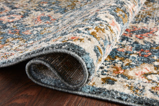 Loloi II Saban SAB-04 Blue/Sand Area Rug Rolled