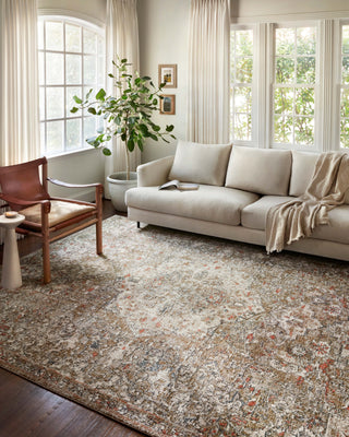 Loloi II Saban SAB-07 Straw/Beige Area Rug Room Scene 2