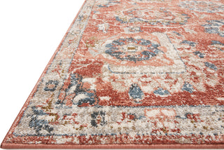 Loloi II Saban SAB-08 Rust/Multi Area Rug Corner 