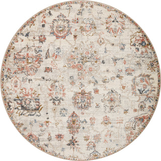 Loloi II Saban SAB-09 Ivory/Multi Area Rug 5'3''x 5'3'' Round