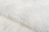 Momeni Sable Faux Fur SBL-1 Ivory Area Rug Pile Image