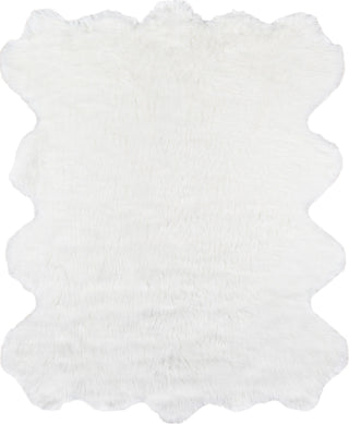 Momeni Sable Faux Fur SBL-1 Ivory Area Rug main image