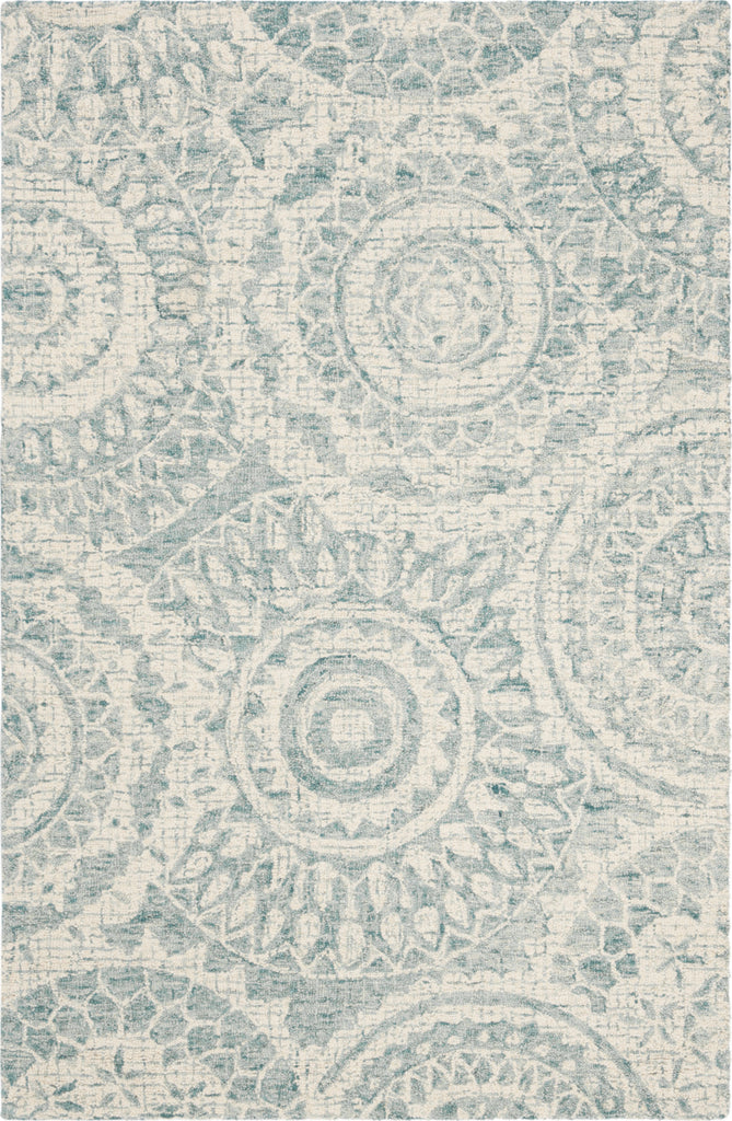 Safavieh Abstract 205 Ivory/Blue Area Rug main image
