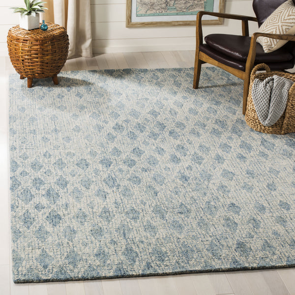 Safavieh Abstract 206 Ivory/Blue Area Rug Incredible Rugs and Decor