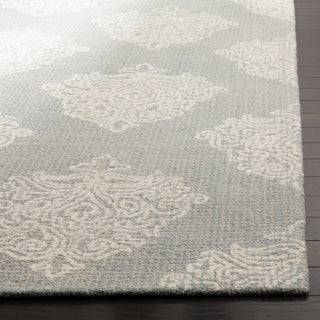 Safavieh Abstract 523 Aqua/Ivory Area Rug Detail