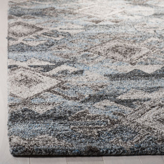 Safavieh Abstract 613 Grey/Black Area Rug Detail