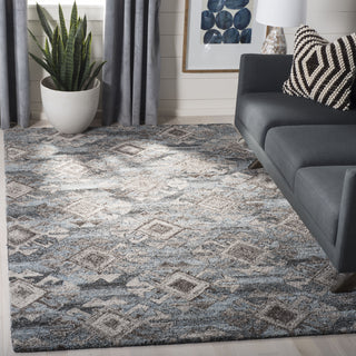 Safavieh Abstract 613 Grey/Black Area Rug Room Scene Feature