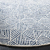 Safavieh Abstract 763 Blue Area Rug Detail