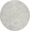 Safavieh Abstract 767 Silver Area Rug Round