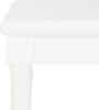 Safavieh Liviah Modern Coastal 22'' H Bamboo Accent Table White Furniture 
