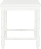 Safavieh Liviah Modern Coastal 22'' H Bamboo Accent Table White Furniture main image