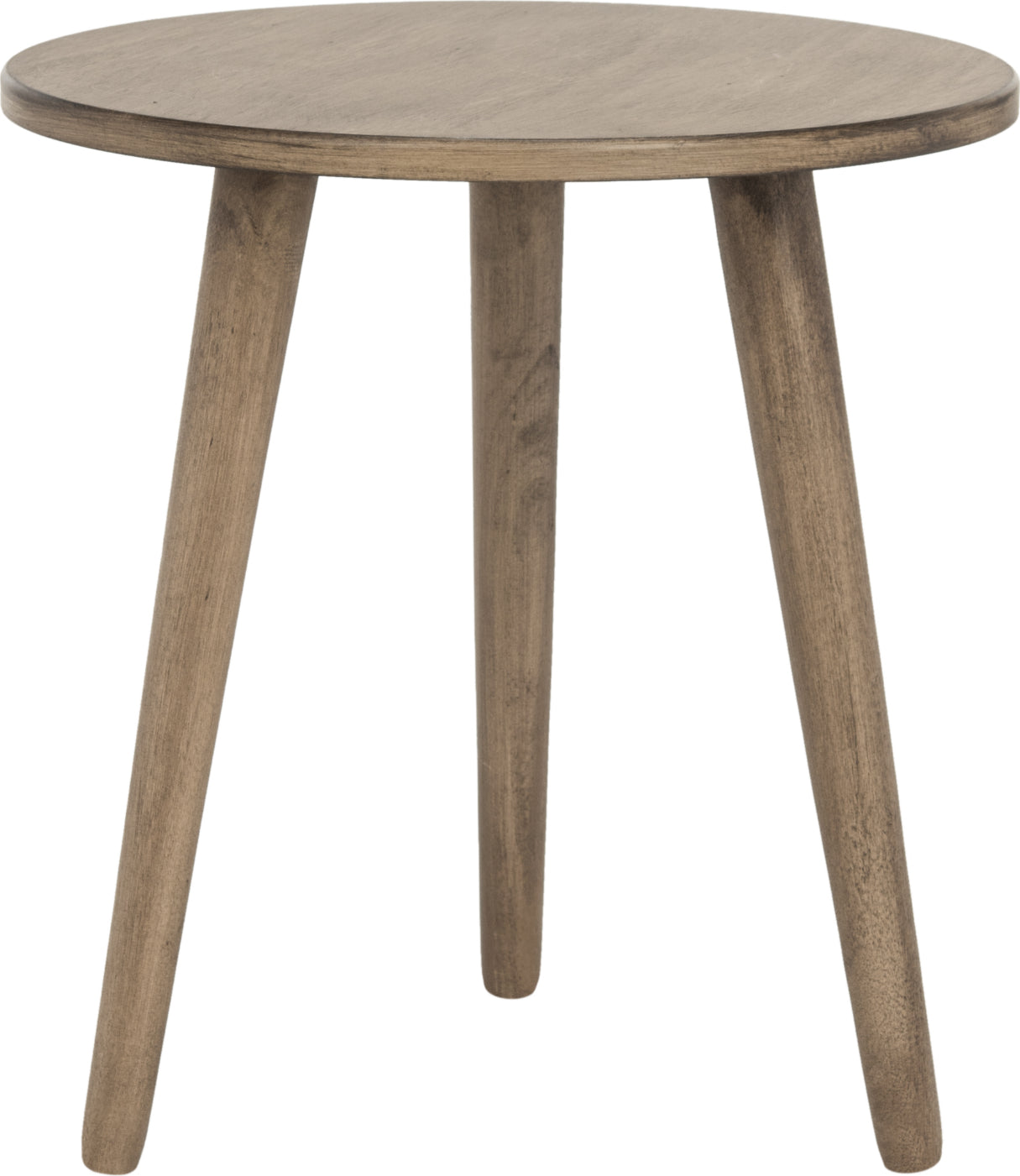 Safavieh Orion Round Accent Table Desert Brown Furniture main image