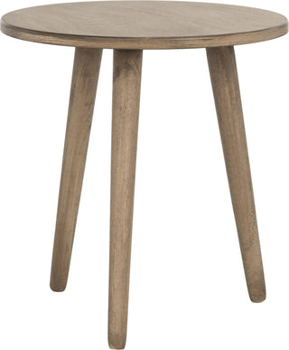 Safavieh Orion Round Accent Table Desert Brown Furniture 