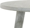 Safavieh Orion Round Accent Table Slate Grey Furniture 