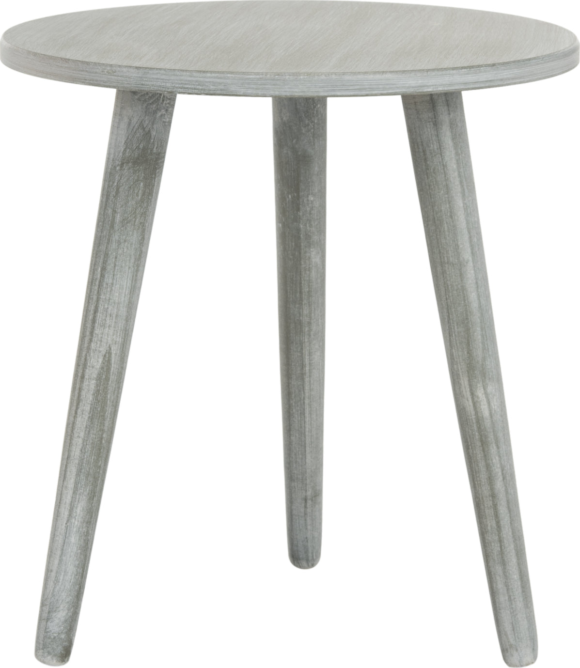 Safavieh Orion Round Accent Table Slate Grey Furniture main image
