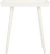 Safavieh Nonie Tray Accent Table Distressed White Furniture main image