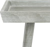 Safavieh Nonie Tray Accent Table Slate Grey Furniture 