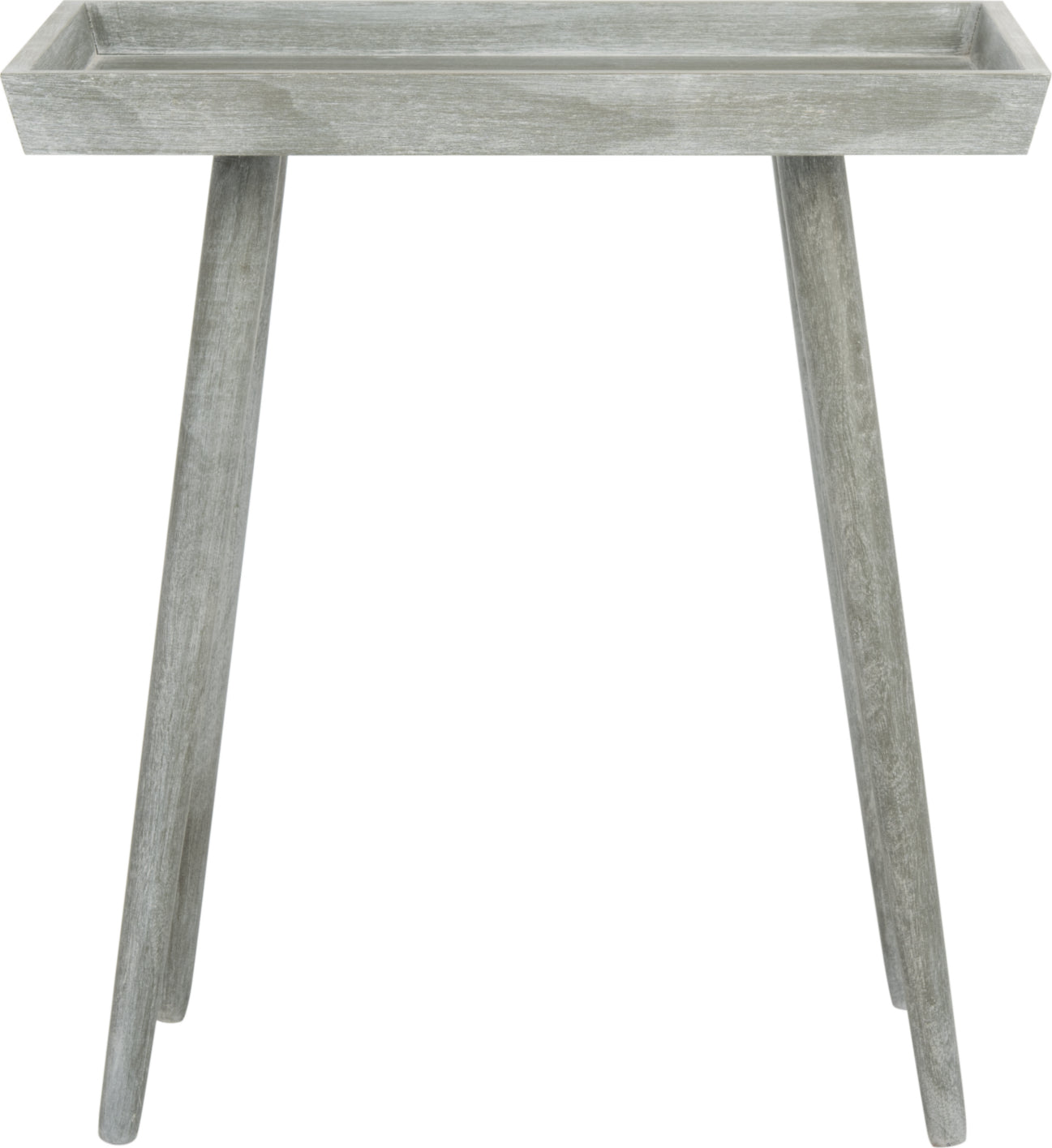 Safavieh Nonie Tray Accent Table Slate Grey Furniture main image