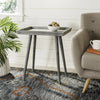 Safavieh Nonie Tray Accent Table Slate Grey  Feature