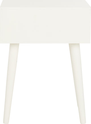 Safavieh Lyle Accent Table Distressed White Furniture 