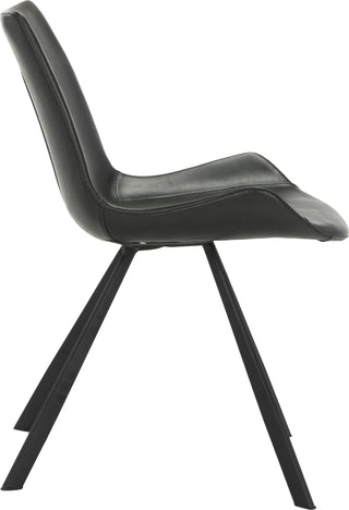 Safavieh Terra Midcentury Modern Dining Chair Black and Furniture 