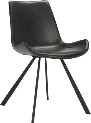 Safavieh Terra Midcentury Modern Dining Chair Black and Furniture 